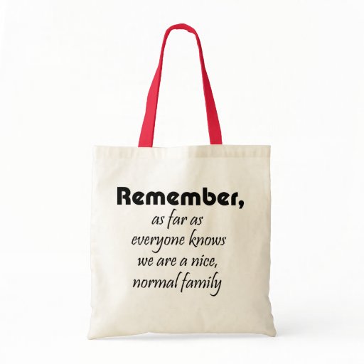 Funny shopping bags family tote gift ideas gifts Zazzle