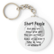 Funny Short People Revenge. Keychains