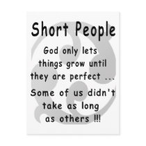 Funny Short People Revenge. Post Cards