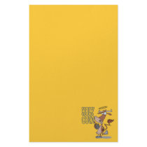 funny silly holy cow cartoon character custom stationery