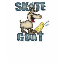 Funny Sk8 Goat Melange Ringer Shirt for Skaters by getyergoat Funny Sk8 Goat Melange Ringer Shirt for Skaters