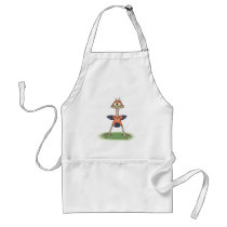 funny skinny red bird aprons by doonidesignsanimals funny skinny red bird aprons