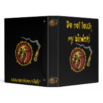 Funny skull binder design