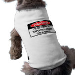 Funny slogan doggie tee shirt