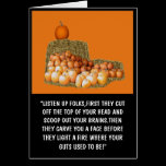 Funny slogan Halloween Greeting Cards
