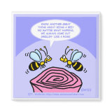 Funny Smellin' Like A Rose Gardener's Gift Magnet magnet