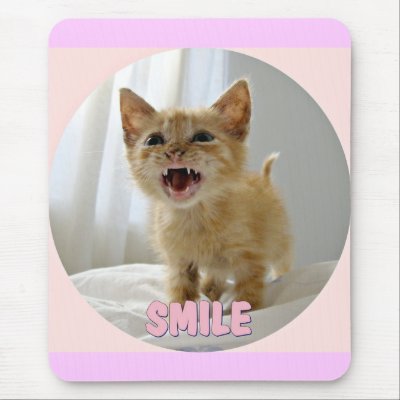 funny smiles. Funny Smile Mousepad by