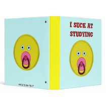 Funny smiley binder design