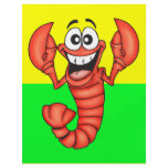 Funny Smiling Lobster flyers