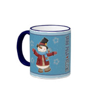 Funny Snowman - Christmas Design mug