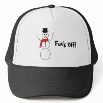 Funny Snowman Christmas Gifts hats by gailg1957 Funny Snowman Christmas Gifts hats