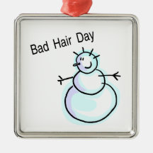 Funny Snowman Christmas Ornaments