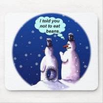 Funny Snowmen Cartoon mousepads by GAZoomIn Funny Snowmen Cartoon mousepads