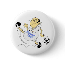 Funny Soccer Dad buttons