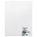 funny sophisticated bull cartoon letterhead