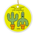 Funny Southwest Christmas Tree Ornament ornament