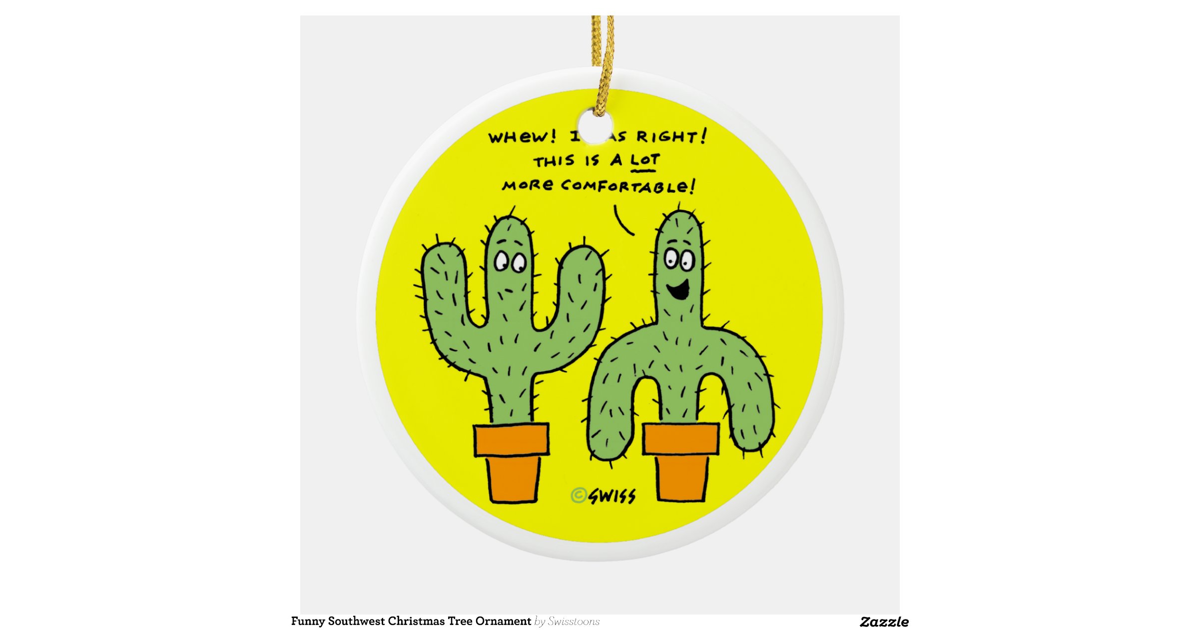 funny southwest christmas tree ornament funny southwest christmas tree ornament