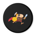 Funny Spartan Gladiator Running magnets