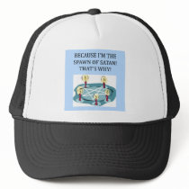funny spawn of satan hats by jimbuf funny spawn of satan hats