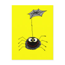 Funny spider postcards