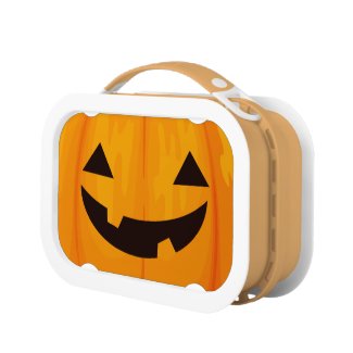 Funny Spooky Jack O Lantern Face Happy Halloween Lunch Boxes