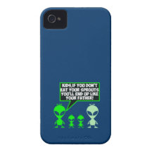 Funny sprouts iPhone 4 cover