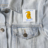 Funny Squirrel Cartoon Friendship Button button