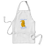 Funny Squirrel Lovers Cartoon Kitchen Apron apron