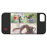 Funny Squirrel Picture Collage iPhone 5 Cases