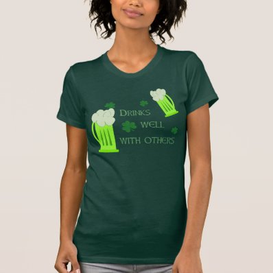 Funny St Patricks Day Drinks Well Shirt