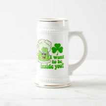 Funny St Patricks Day Green Beer Coffee Mug