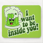 Funny St Patricks Day Irish Mousepad