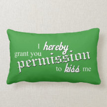 Funny St Patricks day kiss me irish Throw Pillows
