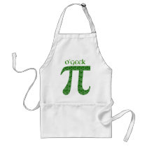 Funny St. Pat's Day Pi Tees - O'Geek, McNerd Aprons