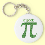 Funny St. Pat's Day Pi Tees - O'Geek, McNerd keychains