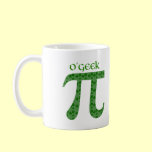 Funny St. Pat's Day Pi Tees - O'Geek, McNerd mugs