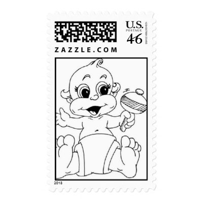 FUNNY STAMP by Kacholek