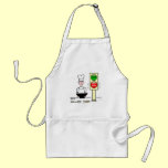 Funny Stir Fry Wok Cartoon Apron aprons
