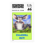 Funny Stress Cartoon Custom Postage Stamps