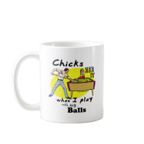 Funny Suggestive Pool Player Mug