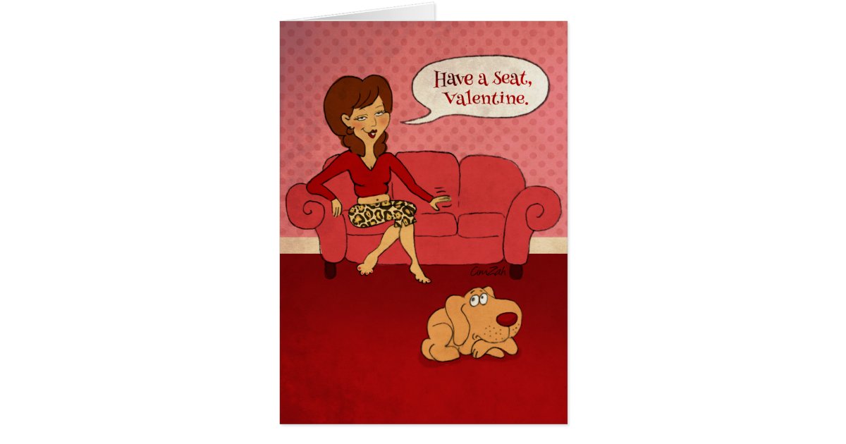 Funny Suggestive Romantic Valentine's Greeting Card Zazzle