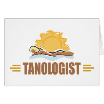 Funny Sun Tanning Cards