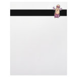 funny super hero villian peanut character custom letterhead