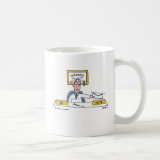 Funny Surgeon's Cartoon Coffee Mug mug