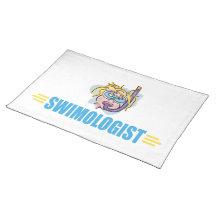 Funny Swimmer Placemat