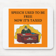 funny tax time joke mouse mat