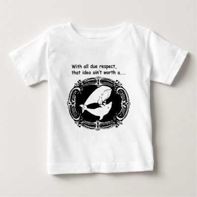 Funny TDN whale and a dolphin getting it on Shirt