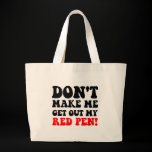 Funny teacher canvas bag