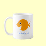 Funny Teacher Gift "School's IN!" Coffee Mug mugs