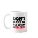 Funny teacher mugs